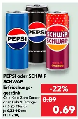 Kaufland Pepsi pepsi cola Angebot