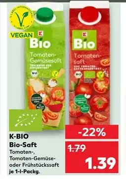 Kaufland K-bio tomatensaft Angebot