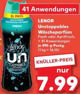Kaufland LENOR Unstoppables Wäscheparfüm Angebot