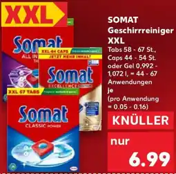 Kaufland SOMAT Geschirrreiniger XXL Angebot