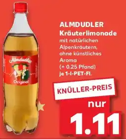 Kaufland ALMDUDLER Kräuterlimonade Angebot