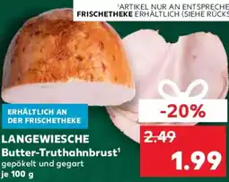 Kaufland LANGEWIESCHE Butter-Truthahnbrust Angebot