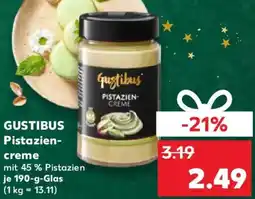 Kaufland GUSTIBUS Pistaziencreme Angebot