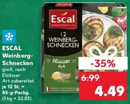 Kaufland ESCAL Weinberg-Schnecken Angebot