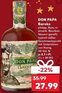 Kaufland DON PAPA Baroko Angebot
