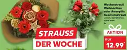 Kaufland Wochenstrauß Weihnachten oder Amaryillis Geschenkstrauß Angebot