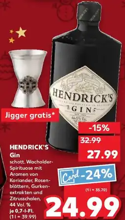 Kaufland HENDRICK'S Gin Angebot