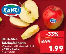 Kaufland Dtsch./ital. Tafeläpfel Kanzi Angebot