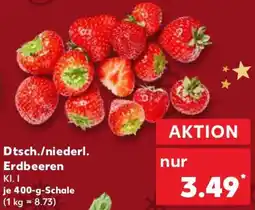 Kaufland Dtsch./niederl. Erdbeeren Angebot