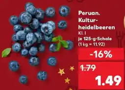 Kaufland Peruan. Kulturheidelbeeren Angebot