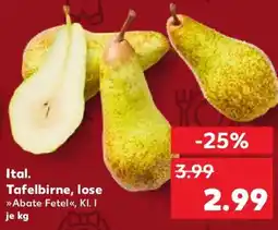 Kaufland Ital. Tafelbirne, lose Angebot