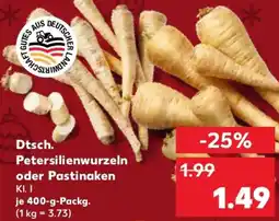 Kaufland Dtsch. Petersilienwurzeln oder Pastinaken Angebot