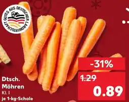 Kaufland Dtsch. Möhren Angebot