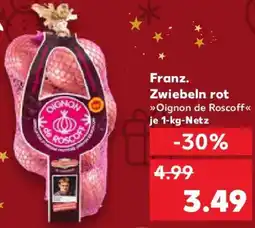 Kaufland Franz. Zwiebeln rot Angebot