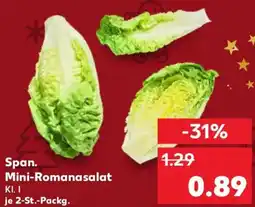 Kaufland Span. Mini-Romanasalat Angebot