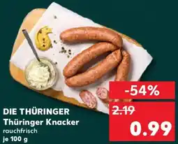 Kaufland DIE THÜRINGER Thüringer Knacker Angebot