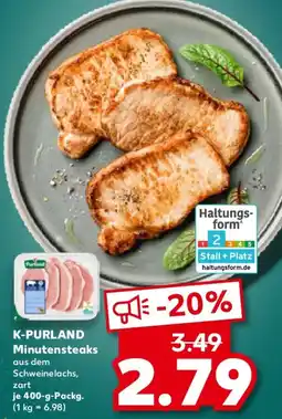 Kaufland K-PURLAND Minutensteaks Angebot