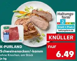Kaufland K-PURLAND Schweinenacken/-kamm Angebot