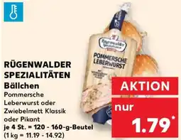Kaufland RÜGENWALDER SPEZIALITÄTEN Bällchen Angebot