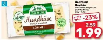 Kaufland HARZBUBE Handkäse Angebot