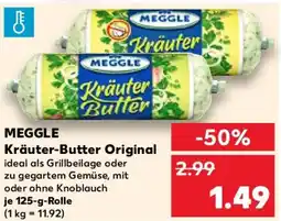 Kaufland MEGGLE Kräuter-Butter Original Angebot