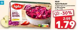 Kaufland IGLO Apfel-Rotkohl Angebot