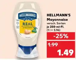 Kaufland HELLMANN'S Mayonnaise Angebot