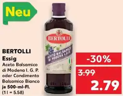 Kaufland BERTOLLI Essig Angebot