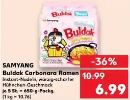 Kaufland SAMYANG Buldak Carbonara Ramen Angebot