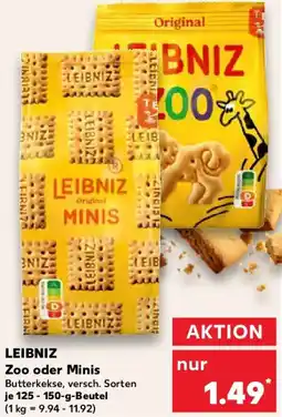 Kaufland LEIBNIZZ Zoo oder Minis Angebot