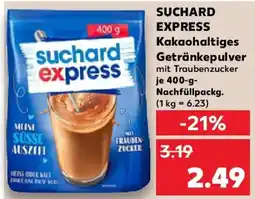 Kaufland SUCHARD EXPRESS Kakaohaltiges Getränkepulver Angebot