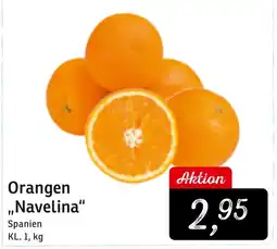 KONSUM Orangen ,,Navelina" Angebot