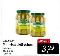 KONSUM Dittmann Mini-Maiskölbchen Angebot