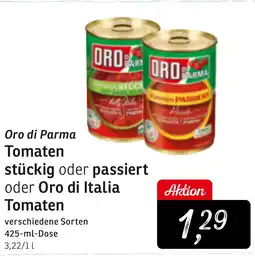 KONSUM Oro di Parma Tomaten oder Oro di Italia Tomaten Angebot
