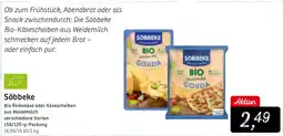 KONSUM Söbbeke Bio Reibekäse oder Käsescheiben Angebot