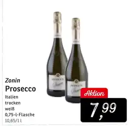 KONSUM Zonin Prosecco Angebot