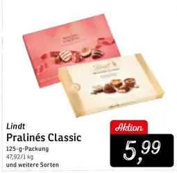 KONSUM Lindt Pralinés Classic Angebot