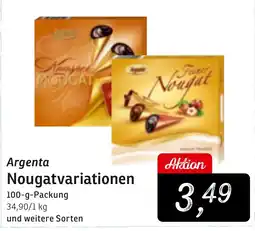 KONSUM Argenta Nougatvariationen Angebot