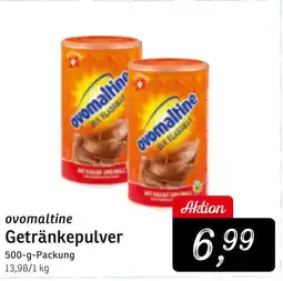 KONSUM Ovomaltine Getränkepulver Angebot