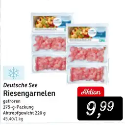 KONSUM Deutsche See Riesengarnelen Angebot