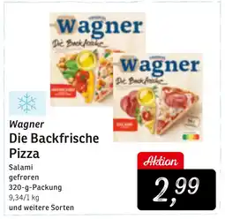 KONSUM Wagner Die Backfrische Pizza Angebot