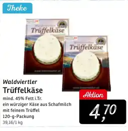 KONSUM Waldviertler Trüffelkäse Angebot
