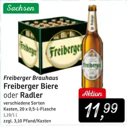 KONSUM Freiberger Brauhaus Freiberger Biere oder Radler Angebot