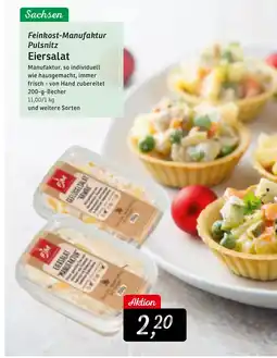 KONSUM Feinkost-Manufaktur Pulsnitz Eiersalat Angebot