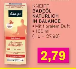 KODi KNEIPP BADEÖL NATÜRLICH IN BALANCE Angebot