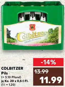 Kaufland COLBITZER Pils Angebot