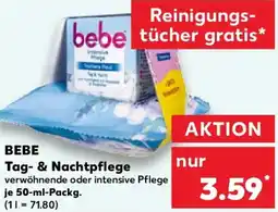 Kaufland BEBE Tag- & Nachtpflege Angebot