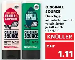 Kaufland ORIGINAL SOURCE Duschgel Angebot