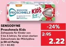 Kaufland SENSODYNE Proschmelz Kids Angebot