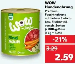 Kaufland WOW Hundenahrung Angebot